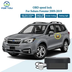 FORYOU Car Auto OBD Plug And Play Speed Lock Unlock Device For Subaru Forester 2009-2018
