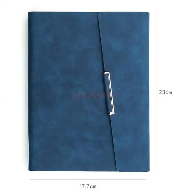 Notebook removable business notepad office stationery leather simple diary