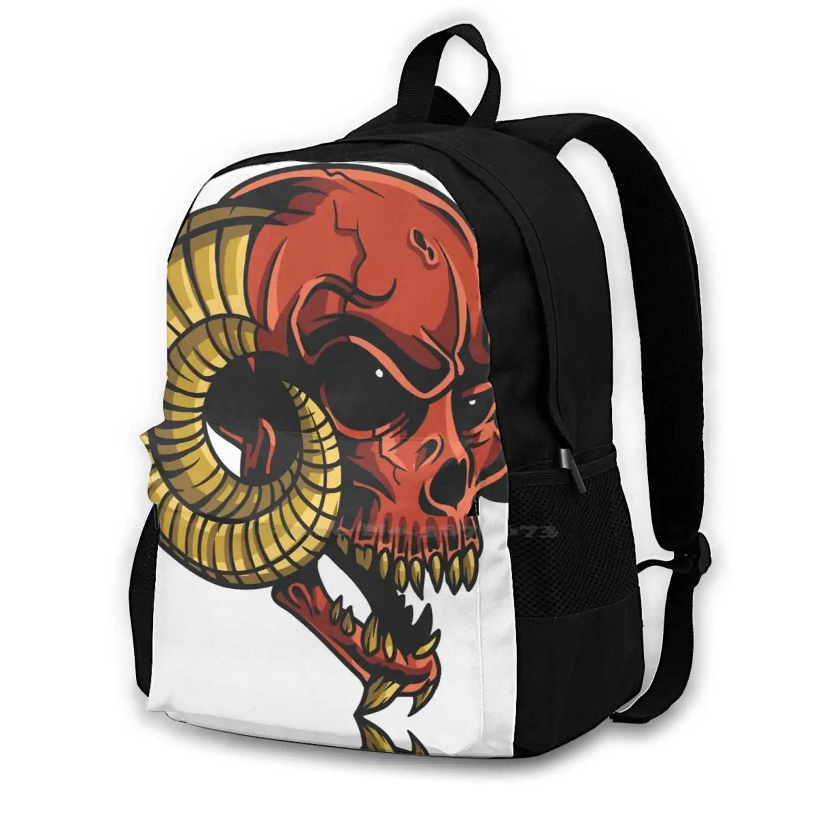 Cool Skeleton Skull New Arrivals Unisex Bags Casual Bag Backpack Skull Skeleton Skull Drawing Skull Tattoo Skull With Skull And