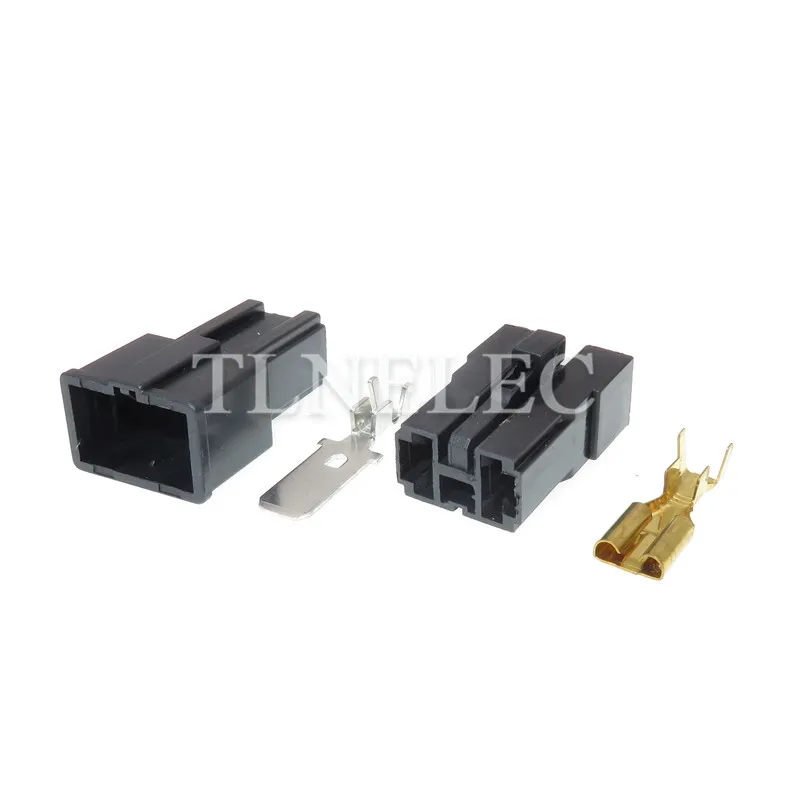 Conector de cable eléctrico para altavoz, conector macho y hembra de 2 pines para Toyota, sin sellado, Sensor de mapa automático, batería