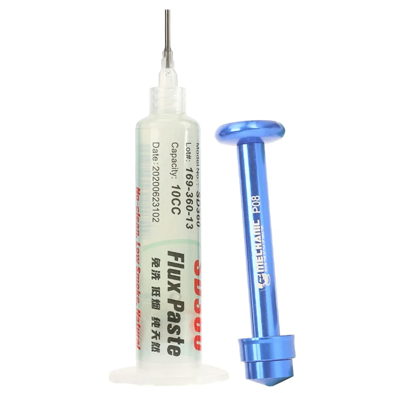 Paste 100% Original MECHANIC SD360 BGA PCB No-Clean Solder Paste Welding Advanced Oil Flux Grease 10cc Soldering Repair Paste