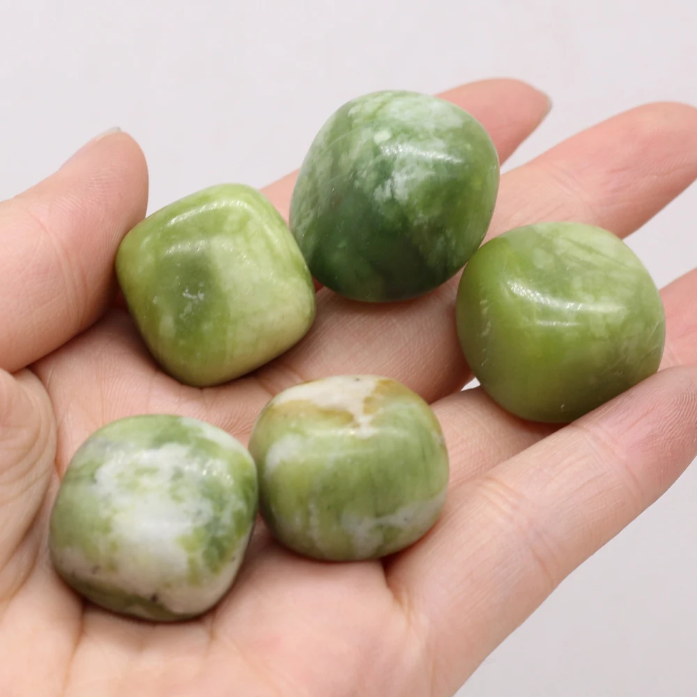 20-30mm Natural Australian Jade Ornaments Irregular Shape Reiki Meditation Specimens Chakra Fish Tank Garden Decoration Gift 1PC