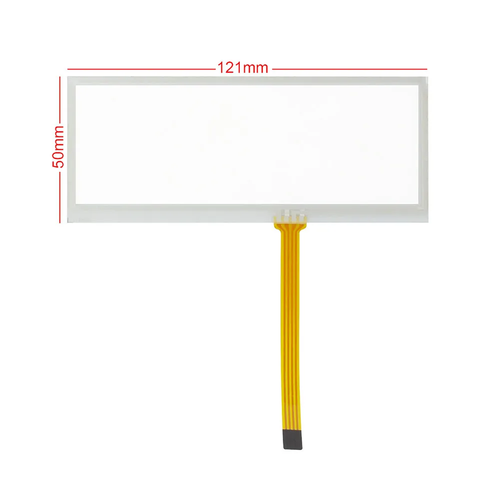 

New for IDEC HG1F-SB22YF-S HG1F-SB22BF-W Resistive Touch Screen Glass Panel 121*50mm