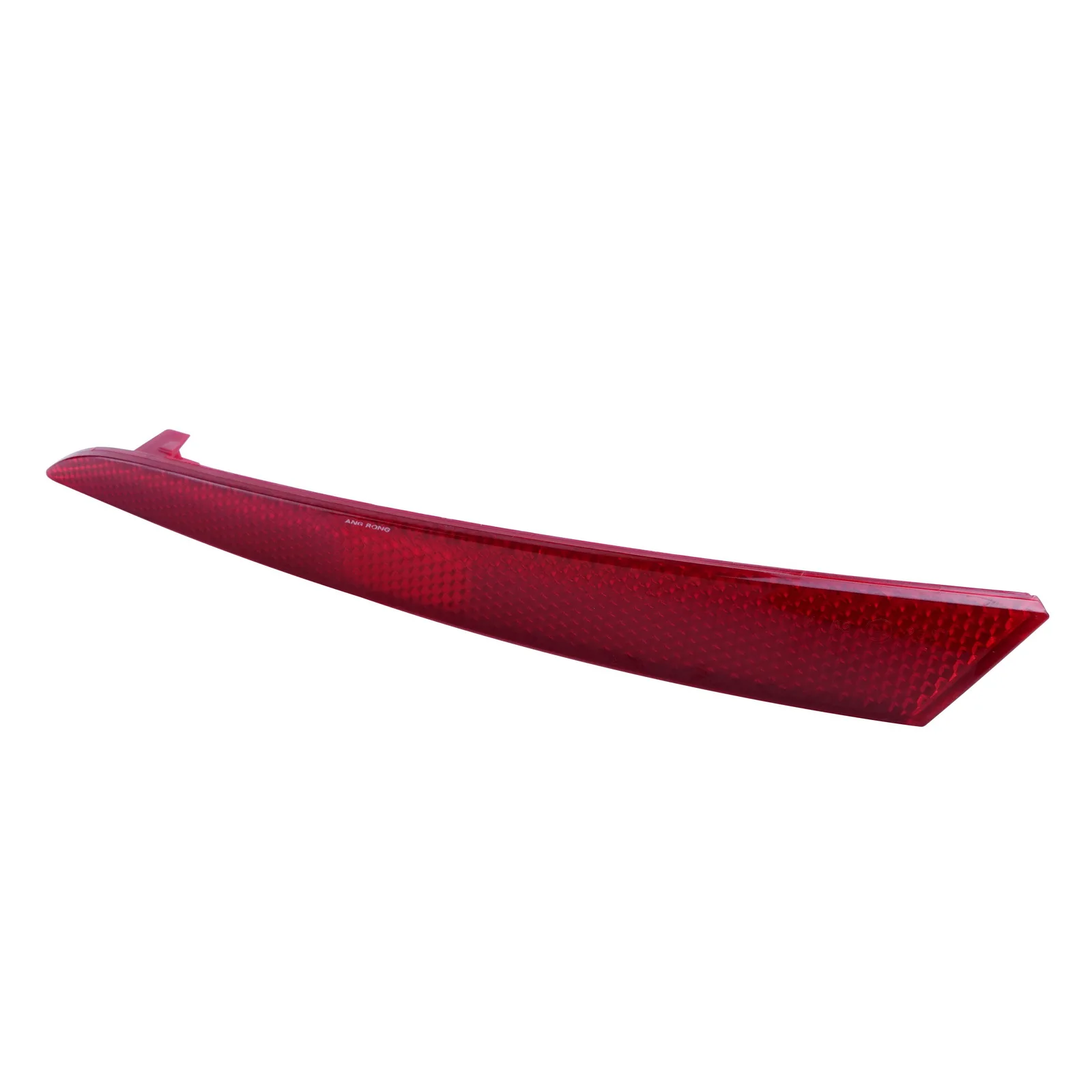 ANGRONG 1X Red Lens Rear Bumper Reflector Left N/S For 2008-12 SEAT IBIZA 6J 5D Hatchback