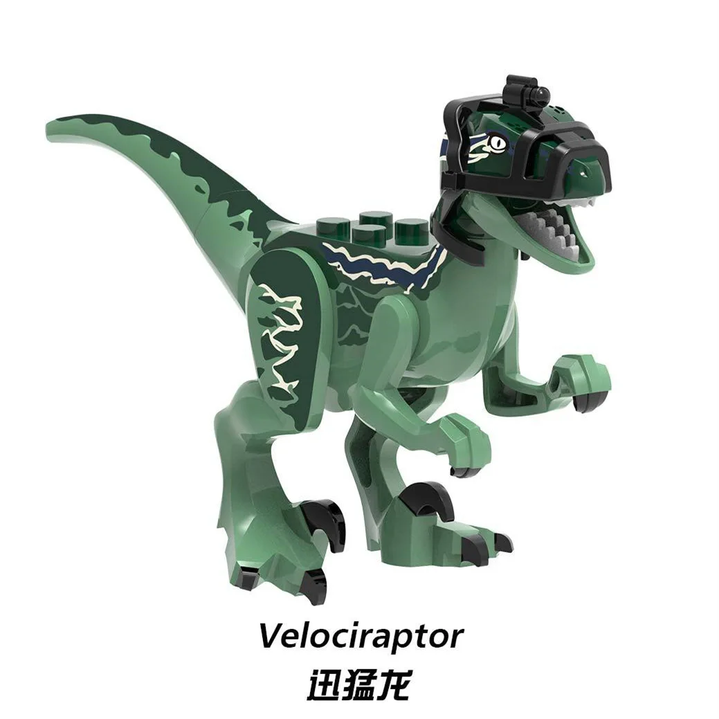 XQYJ Education Building Bricks Dino Kids Toys Compatible Blocks Dinosaurs Jurassic Animals World Toys For Children Kids Toy Gift