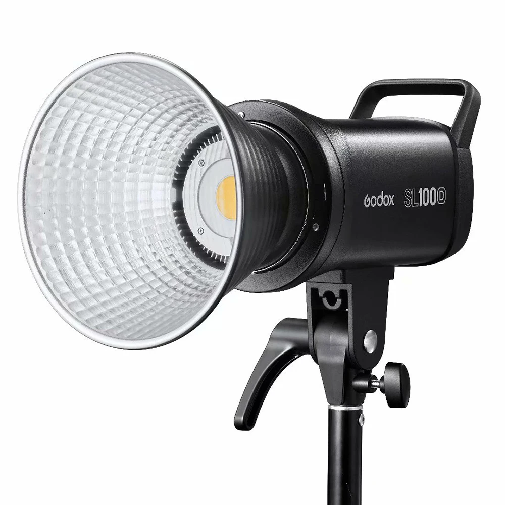 Godox SL100Bi Bi-color / SL100D White LED Video Light Kit SL100 100W CRI96+ Photo Studio Continuous Lighting Softbox Stand Set