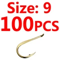 100 piezas tamaño 9