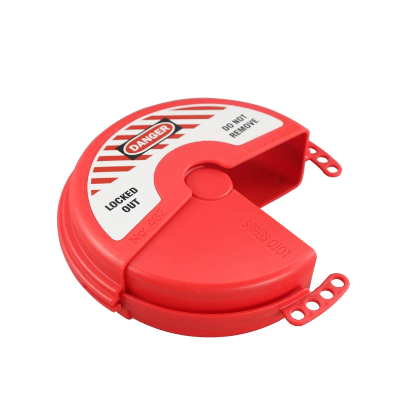 5 Soorten 25-330Mm Valve Lockout, Abs Plastic Gate Valve Lockout, Standaard Gate Valve Lockout