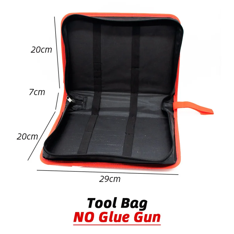 Hot Melt Glue Gun Tool Bag Glue Stick Tool Storage Bag Tool Kit