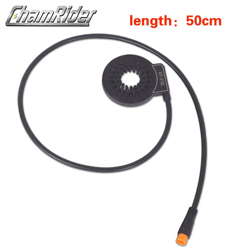 E-bike Magnetic Power Sensor PAS Pedal Assist Sensor KT-V12L 12 Magnets Dual hall senssors Waterproof Connector E-bike Parts