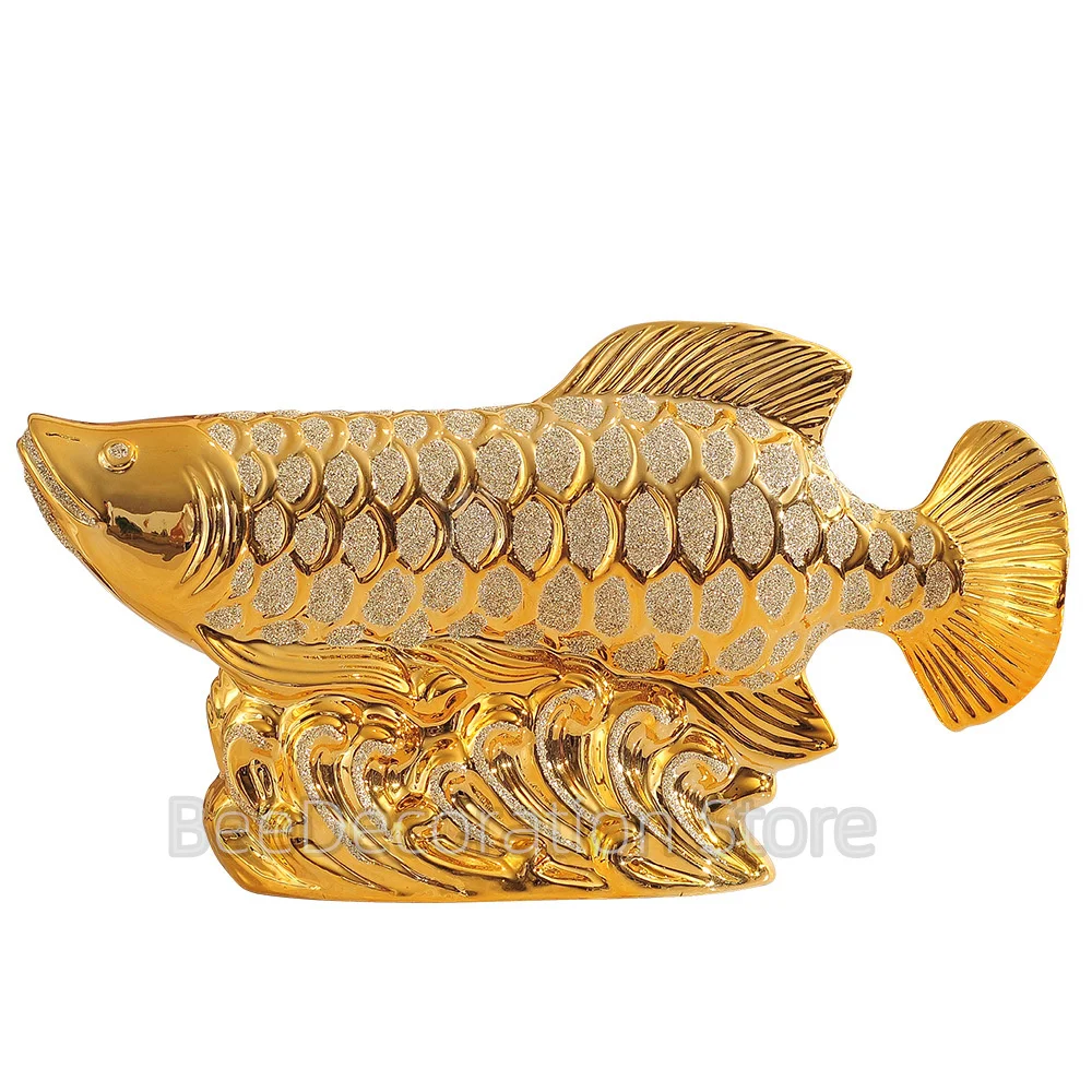 

Фарфоровые фигурки Arowana для украшения дома, творческие поделки, Свадебный декор, поделки для детей, статуэтки, драгоценные подарки