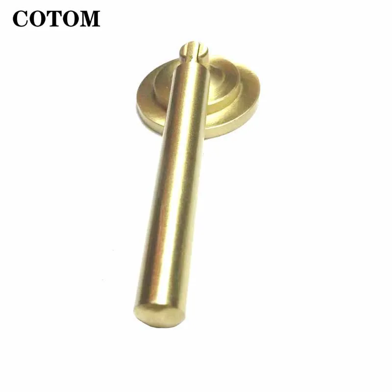 

5Pcs Solid Brass Cabinet Handles Gold Kitchen Closet Drawer Cupboard Ring Drop Door Knobs Simple Modern Furniture Handle