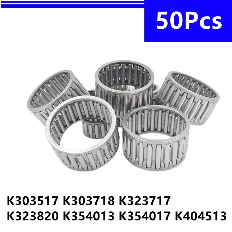 

50pcs K303517 K303718 K323717 K323820 K354013 K354017 K404513 Radial Needle Roller Cage Assemblies Bearing