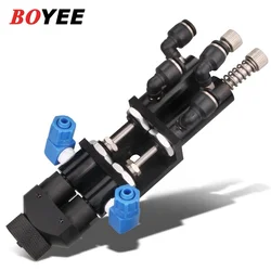 23AB Double liquid dispensing valve epoxy resin AB dispensing filling valve bayonet thimble type