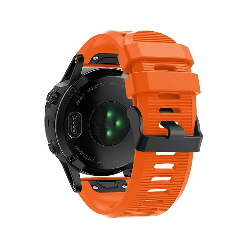 Correa de silicona para reloj inteligente, repuesto de liberación rápida para Garmin Fenix 6 6S 6X Pro 5 5X Plus 3 3 HR, 20, 22 y 26mm, novedad