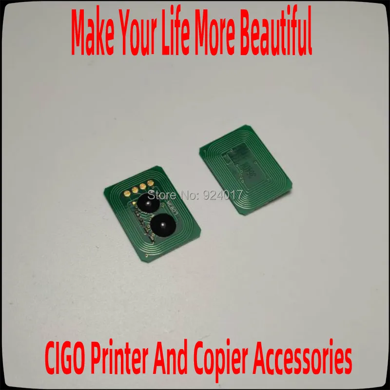 

For Oki Color Printer 43487728 43487727 43487726 43487725 Toner Chip,Refill Toner Cartridge Chip For Okidata C8800 C8600 Printer