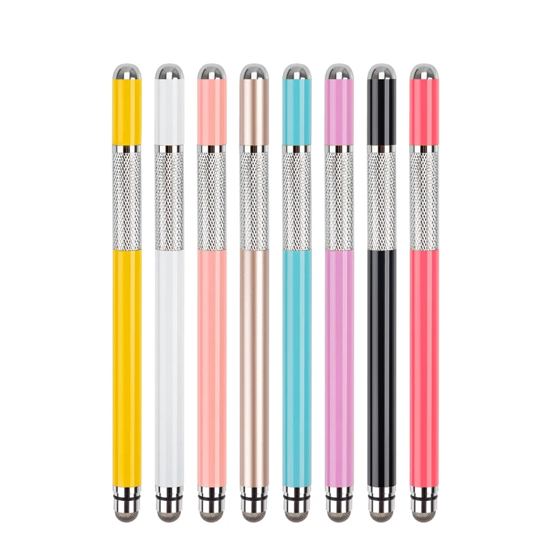 Magcle uniwersalny 2 w 1 fibre Stylus Touch Pen ołówek dla Apple Ipad Tablet Samsung Xiaomi Android ctилус pojemnościowy ekran długopisy