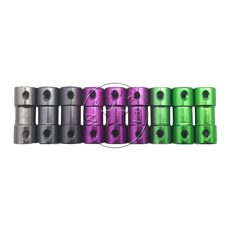 2.3mm/3mm/3.17mm/4mm/5mm Aluminum Shaft Coupler Rigid Coupling Motor Drive Connector Sleeve