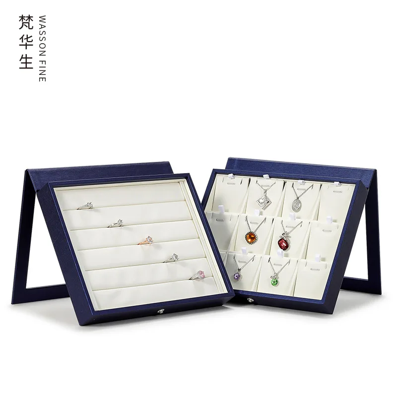 

Dustproof cover jewelry display tray jewelry props ring pendant earrings necklace storage box box