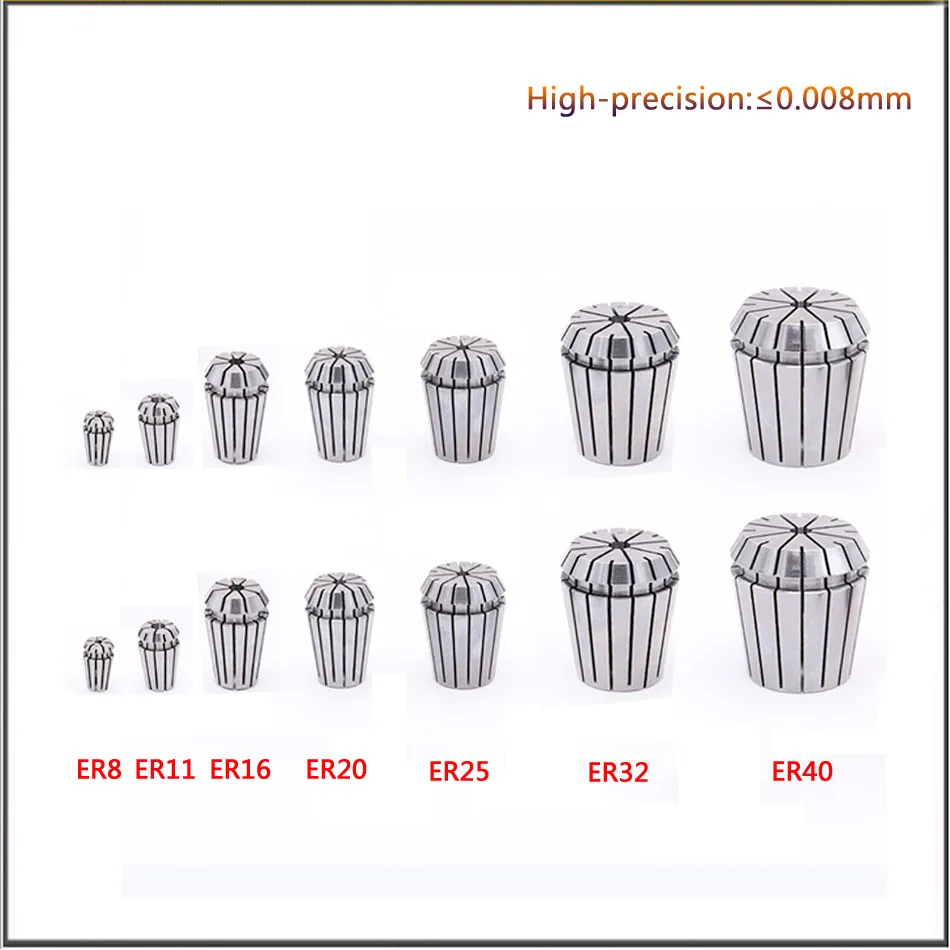 CNC 밀링 공구용 ER25 콜릿, 각인 기계, 스핀들 모터, 밀링 커터, ER25 척 콜릿, 2-16mm