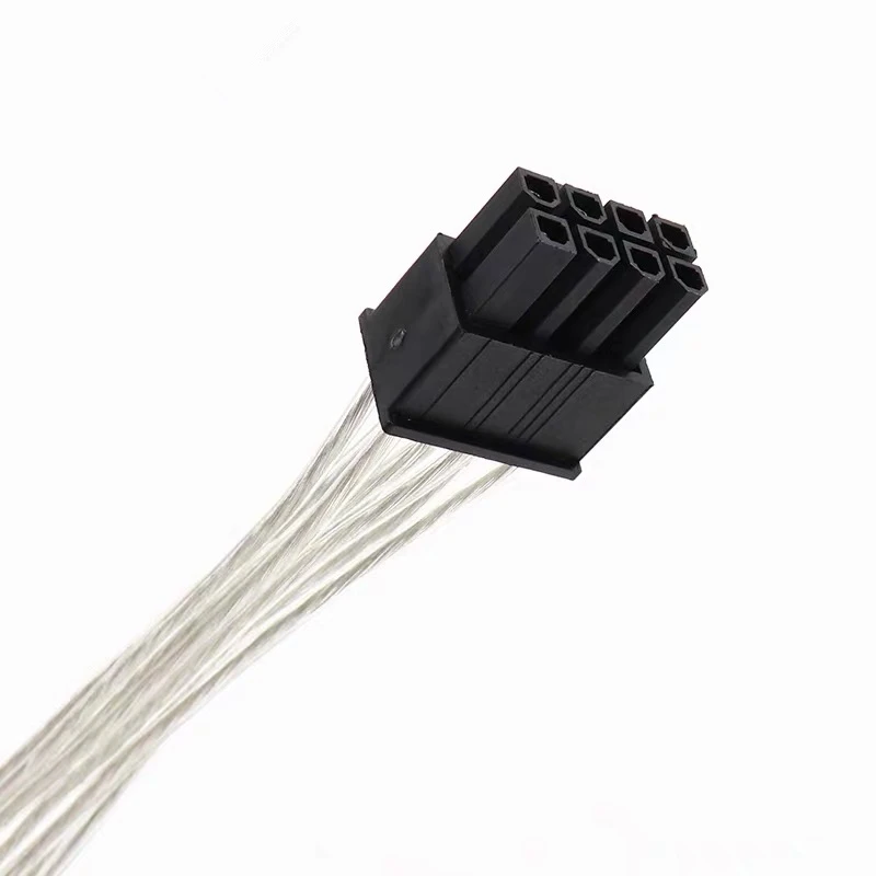 6 Nữ Để 8Pin Nam Cung Cấp Điện Adapte Cáp CPU Nối Dài Dây Đồng Mạ Thiếc Dây Hỗ Trợ Công Suất Cao card Đồ Họa 6 Pin