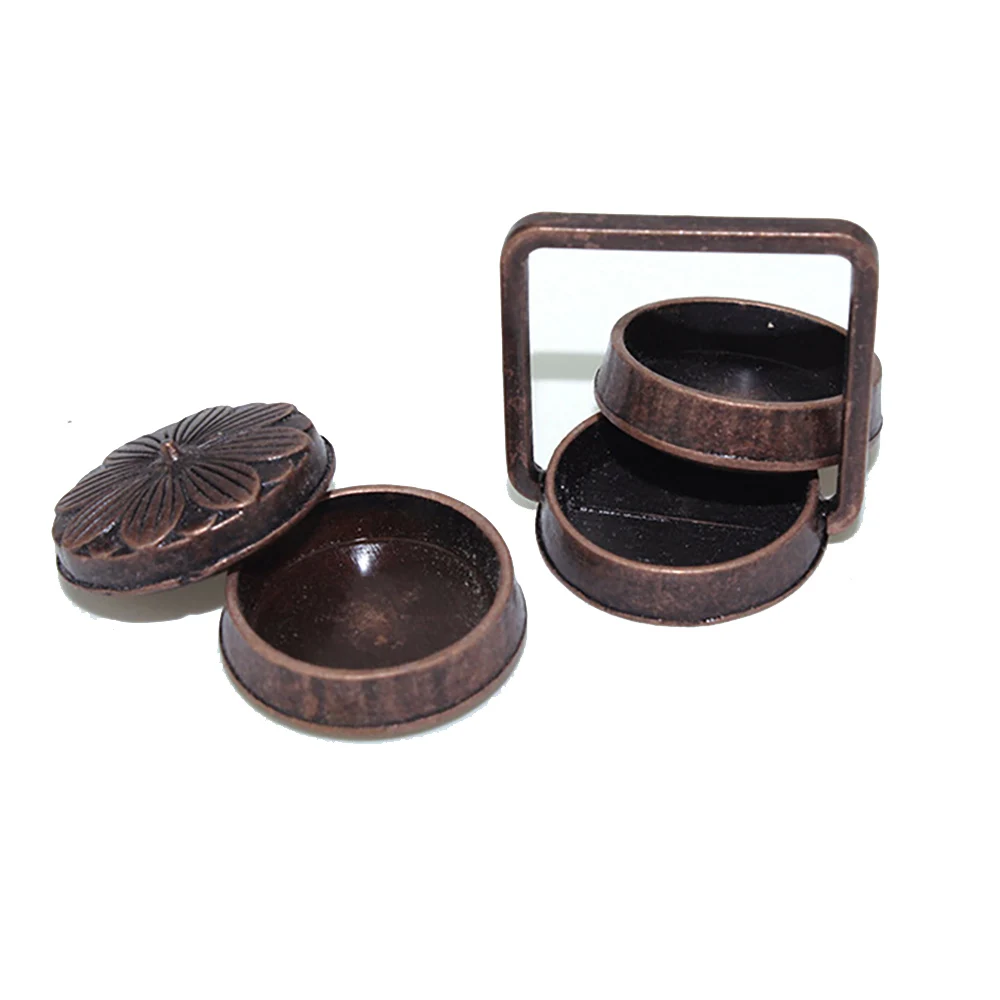 1/12 Dollhouse Miniature Accessories Mini Metal Vintage Meals Basket Simulation Food Basket Model for Doll House Decoration ob11