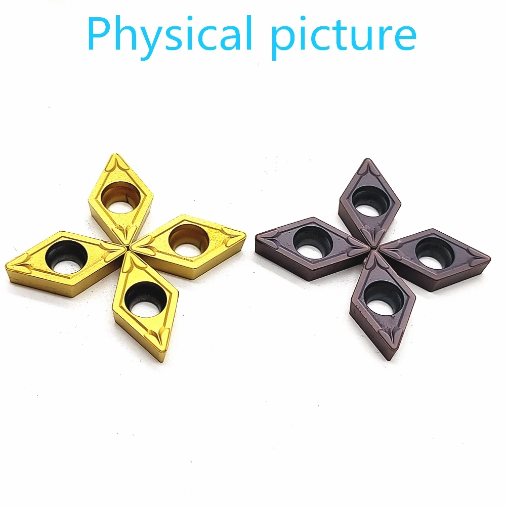 10 pz DCMT11T304 Insert VP15TF inserto in metallo duro utensile da taglio interno utensile da taglio utensile da tornio CNC ueue6020 US735
