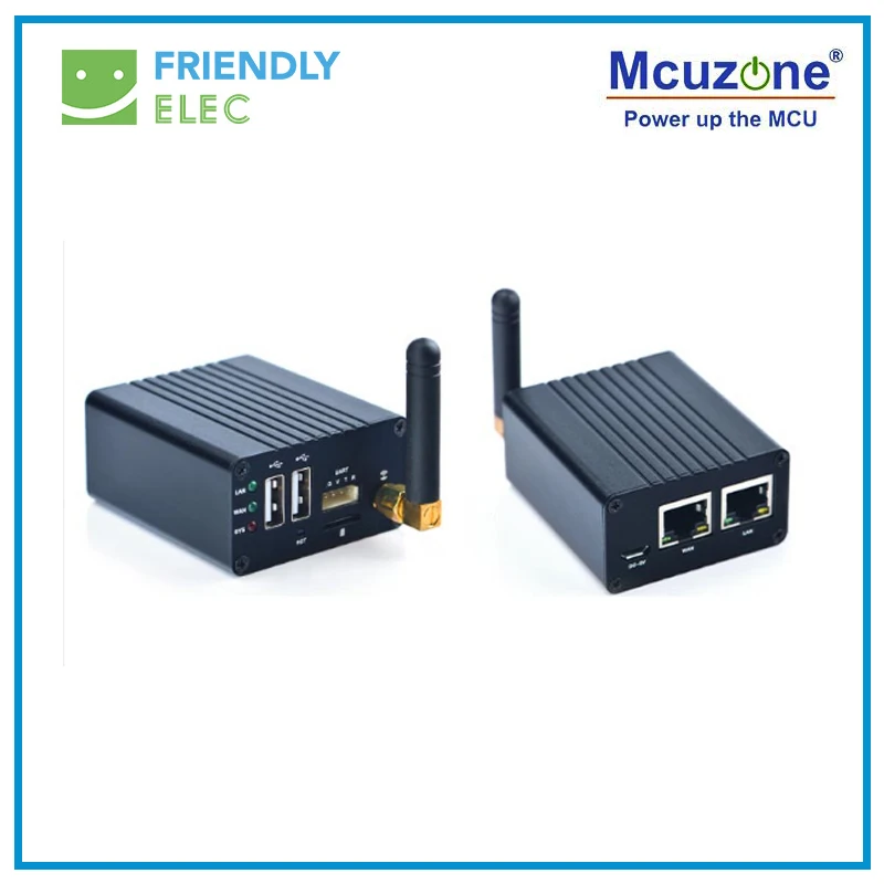 NanoPi-Ethernet R1 Allwinner H3 Gbps, Wifi, Bluetooth, OpenWRT, cortex-A7, ETHERNET, 8GB, eMMC, FriendlyELEC