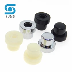 20Pcs GJW103 Silver plating Push Button Switch Cap Hat 11*10mm Inner Hole 3.4mm For 6 * 6 mm Tactile Tact Micro Switch