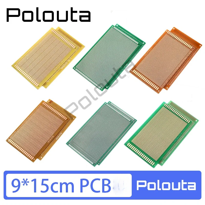9x15cm Single And Double-Sided Circuit PCB General Board Experiment PCB Copper Spray Tin Plate Circuit Board Electronics