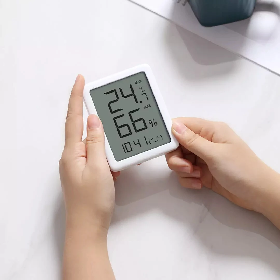 NEW From Xiaomi Youpin MMC Thermometer Screen LCD Large Digital display Thermometer Hygrometer Temperature Humidity Sensor