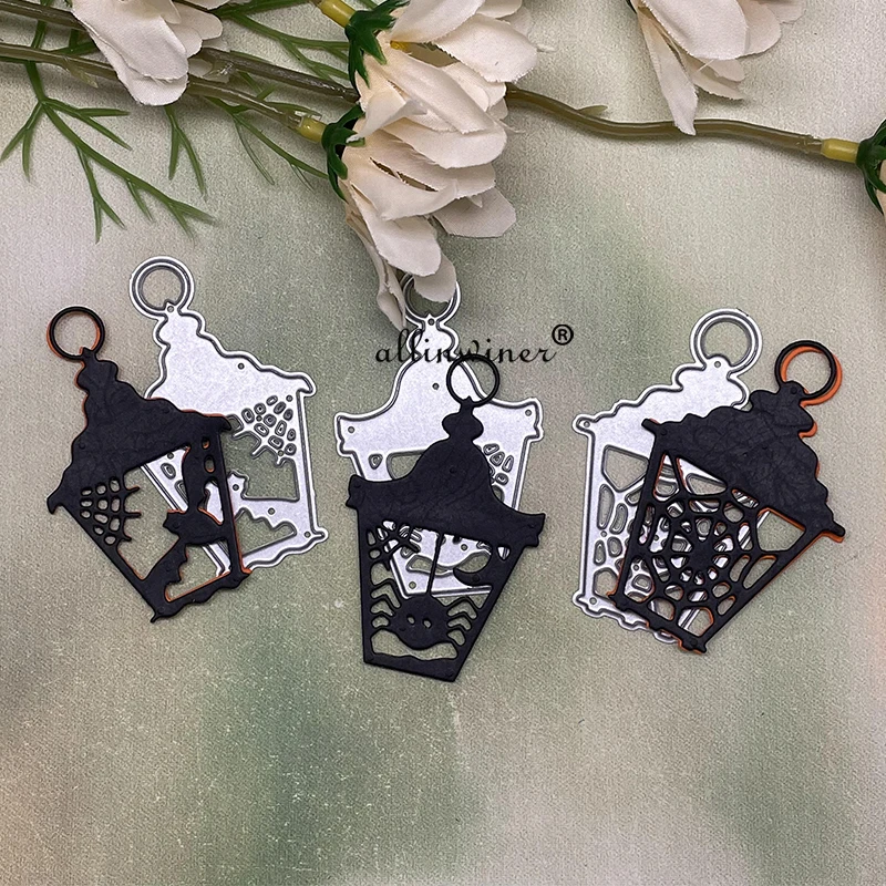 3Pcs Halloween lantern Metal Cutting Dies Stencils For DIY Scrapbooking Decorative Embossing Handcraft Die Cutting Template