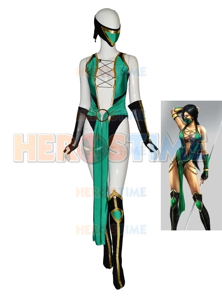 

Mortal Kombat Jeannette Cosplay Costume Spandex Halloween costume for Woman