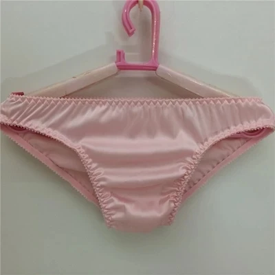 2017 summer ice silk Men\'s underwear briefs sexy panties underpants penis bulge sheer gay erotic