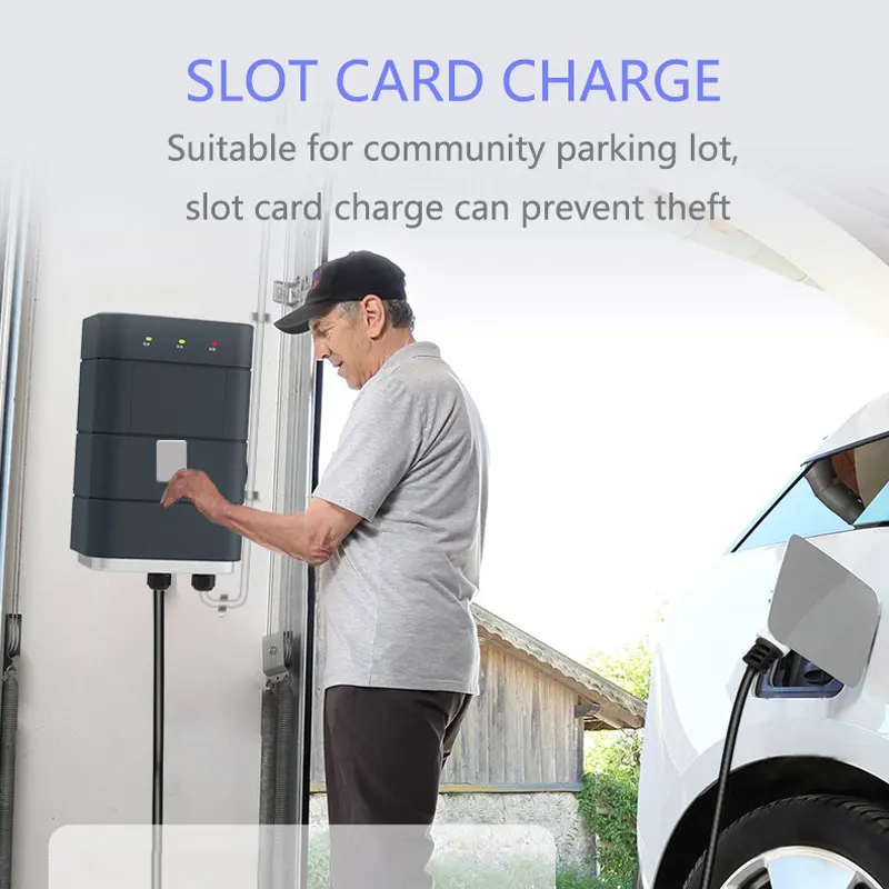 New energy 7kw chademo floor-mounted home electric car ac evse ev charging station