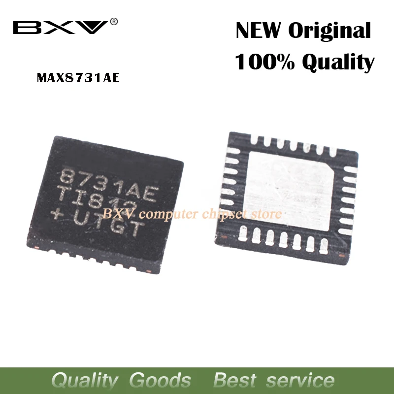 5pcs MAX8731AETI MAX8731AE MAX8731A MAX8731 8731AE QFN new original laptop chip free shipping