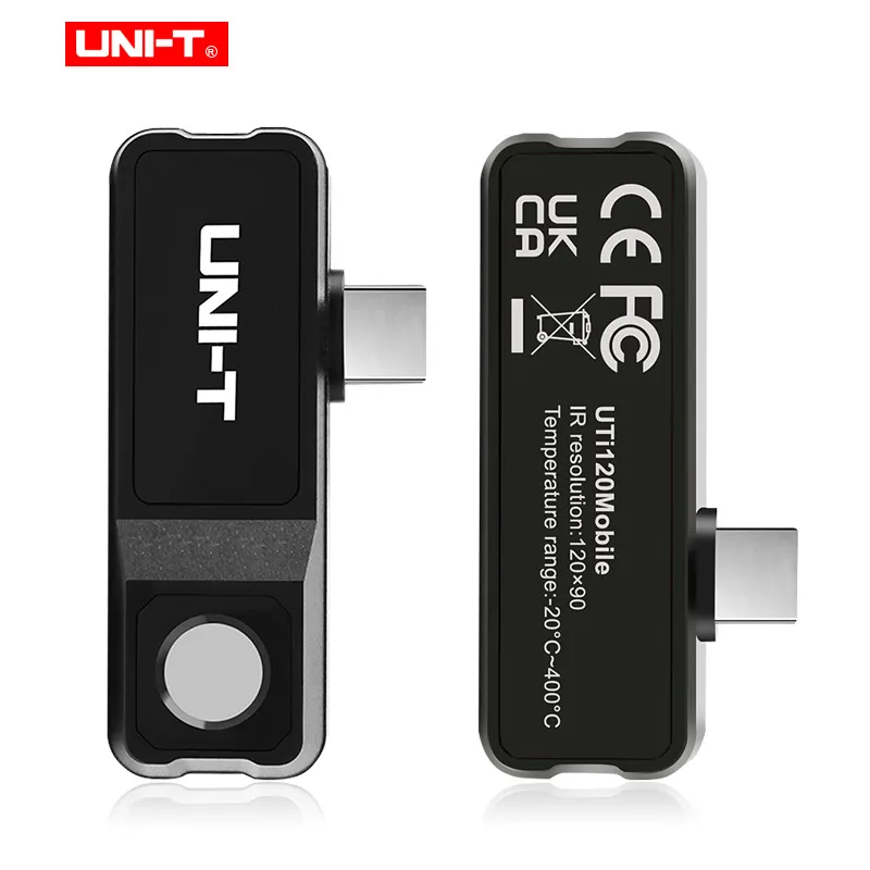 UNI-T กล้องถ่ายภาพความร้อนสําหรับ Android USB UTi120 โทรศัพท์มือถือ Thermal Imager ท่อน้ําชั้นความร้อน/ส่วนประกอบอิเล็กทรอนิกส์