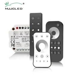 LED Dimmer 220V 110V 230V AC Triac Dimmer 2.4G Wireless RF Remote Control Smart Wifi S1-B Push Switch Dimmer for LED Lamp 220v