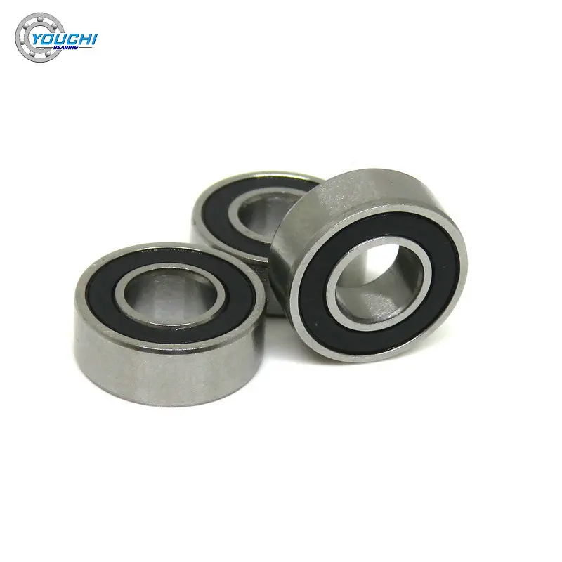 10Pcs 5x11x4mm MR115 2RS GRC15 Ball Bearings MR115 MR115 RS 5*11*4 ABEC-3 Rubber Seal Fishing Reels Miniature Bearing