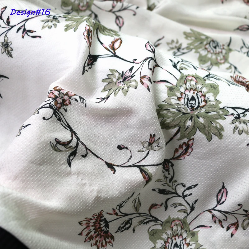 1 Meter X 1,35 Meter Hochwertiger Viskose-Stoff Rayon-Popeline Kleider- und Hemdenmaterial Großhandel – Detail 32