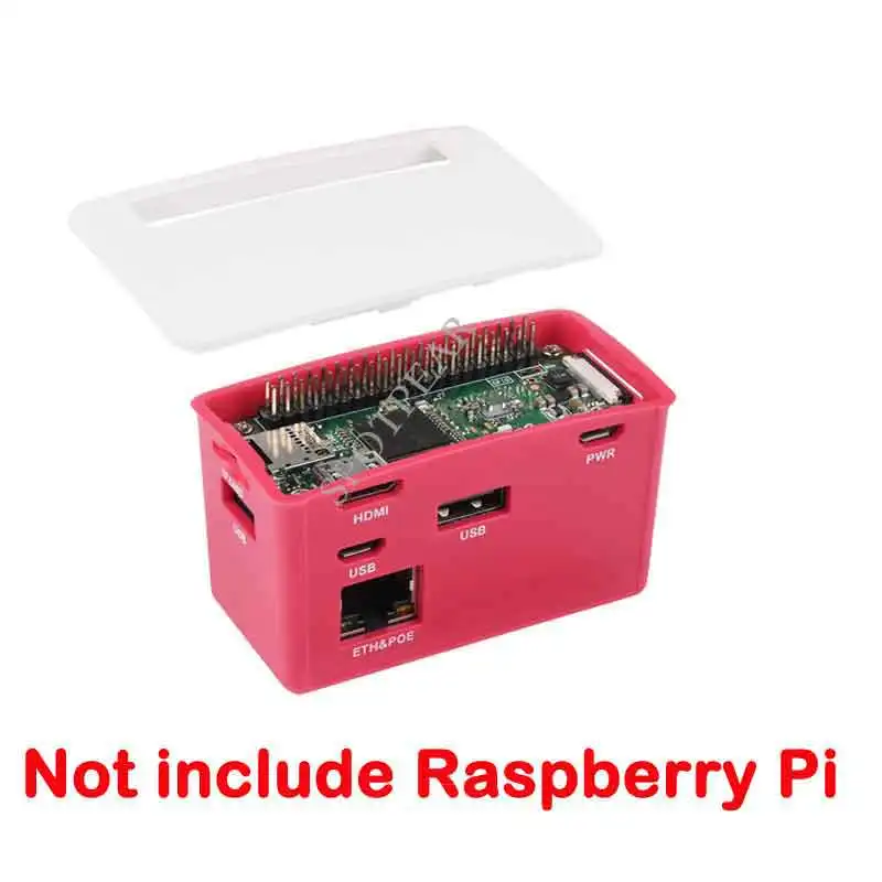 Raspberry Pi Zero Series PoE Ethernet / USB HUB HAT BOX 3x USB 2,0, compatible con 802.3af