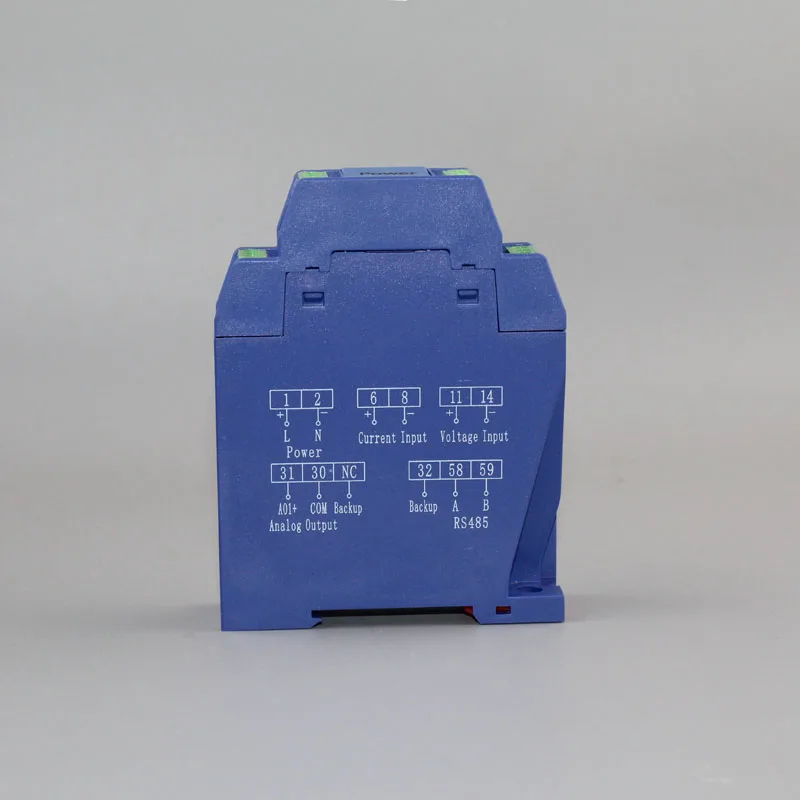 AC0-24V 48V 50V 60V 100V 200V 300V 400V 450V Ac Tensione Del Trasmettitore monofase V Trasduttore 4-20mA 0-10V 0-5V 0-20mA RS485