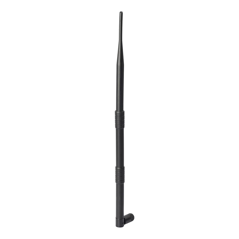 Superbat 7dbi 1200MHz 1.2GHz Omni Rubber Duck Signal Booster GSM Aerial Tilt-and-Swivel Antenna Black SMA Male Connector