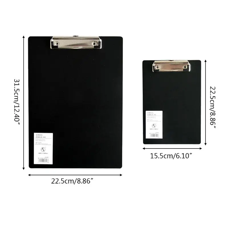 Simple A4 A5 Notepad Memo Pad คลิปหลวมโน้ตบุ๊คแฟ้มเขียน Clamps Dropship