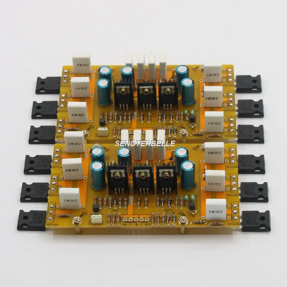 

HiFi PASS A5 Single-Ended Class A Stereo Power Amplifier Board 60W+60W Balanced/RCA Input