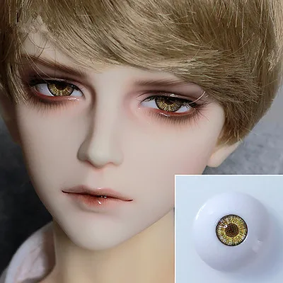 BJD doll eye ball is suitable for 10mm12mm14mm16mm18mm color pupil delicate small iris pressure eye ball lime green diamond lime