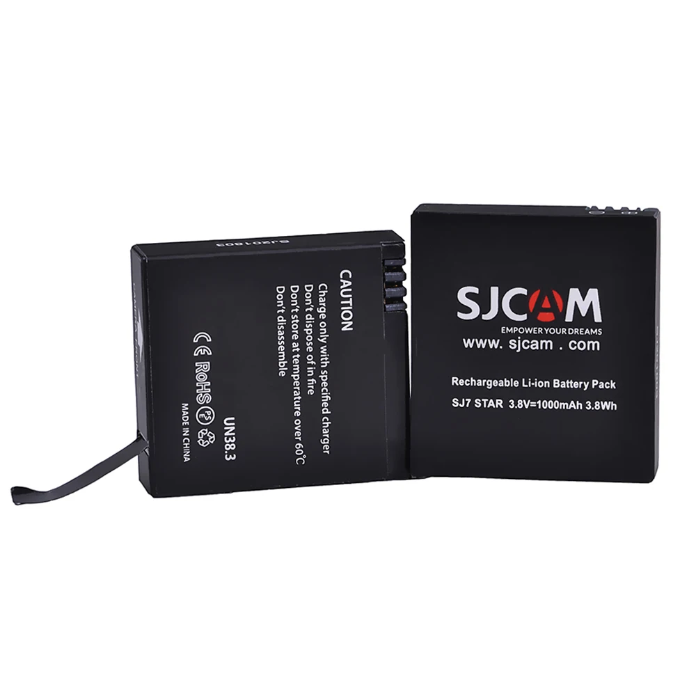 1000mAh Battery for SJCAM SJ7 Star Sport Action Camera