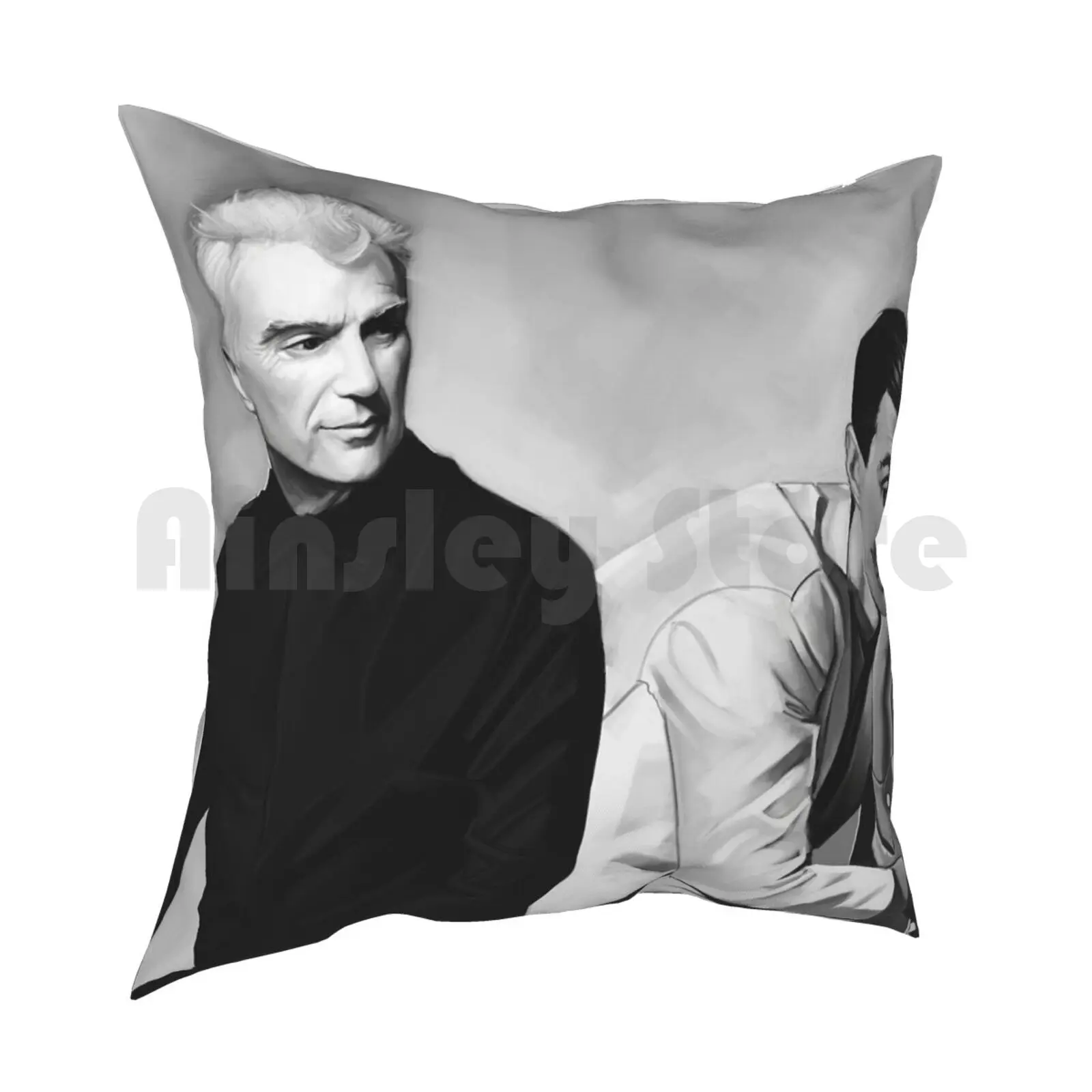 David Byrne Pillow Case Printed Home Soft DIY Pillow cover David Byrne Talking Heads Music