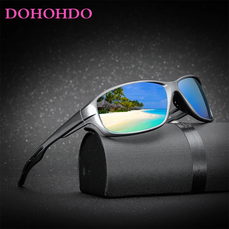 

DOHOHDO Luxury Classic Polarized Sunglasses Men Outdoor Driving Sunglass Women Pilot Brand Designer Sun Glasses For Mens UV400