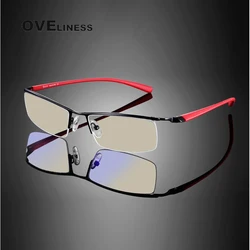 Computer Brilmontuur Bril Anti Blue Ray Clear Lens Gaming Bril Mannen Spektakel Straling Bestendig Bril Eyewear 8199
